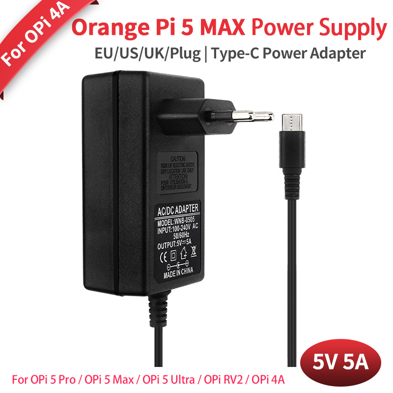 Orange Pi 5 Pro Power Supply 5 - đánh giá và giá Banana Pi Bpi-M5
