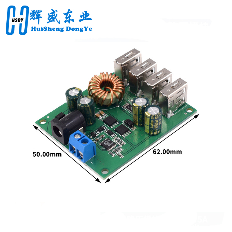 DC DC 7V-60V to 5V 5A 4 Four U - đánh giá và giá Programmable Dc Power Supply 60V 5A