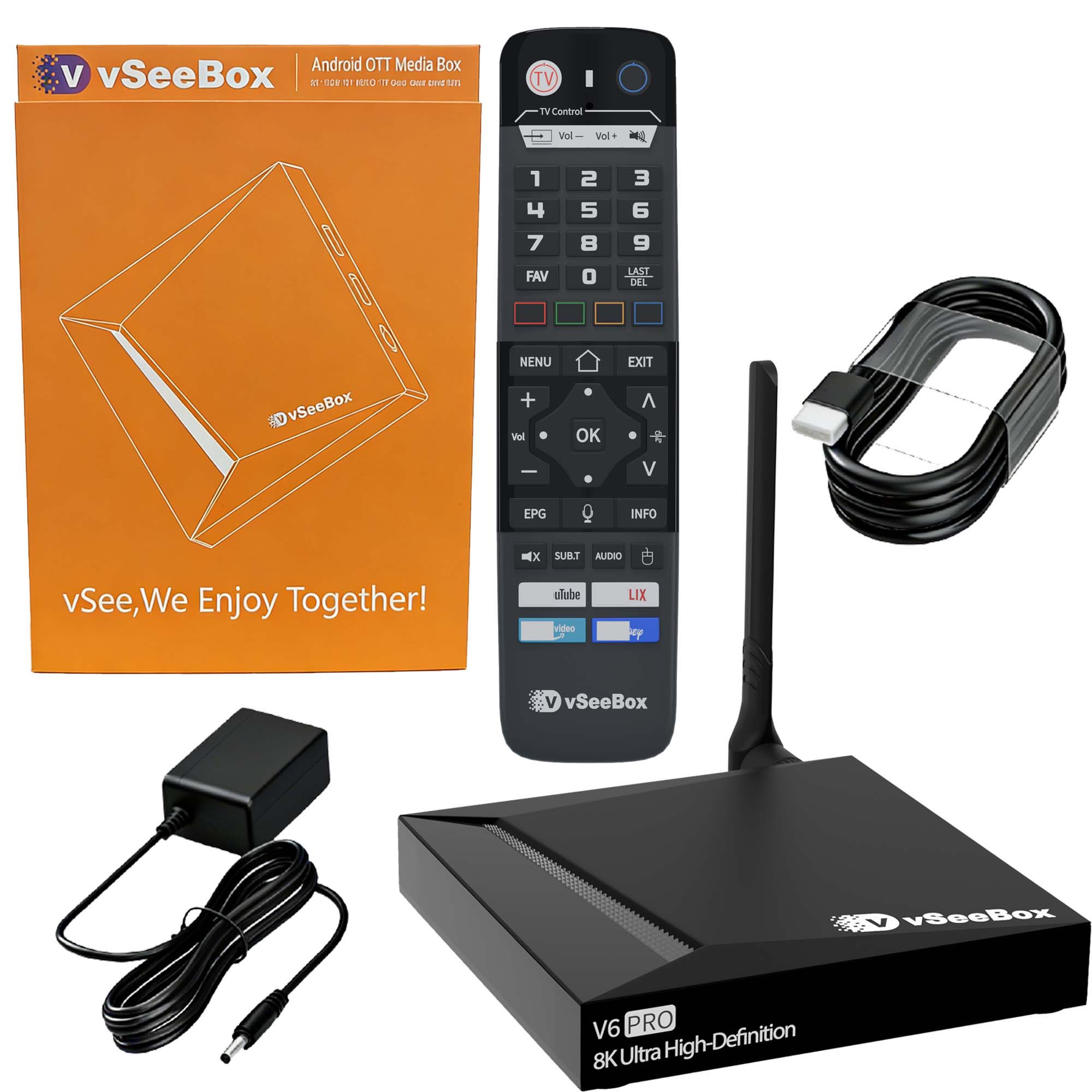 VSeeBox V6 Pro 2026 Newest, 4G - đánh giá và giá Khadas Vim4 8Gb