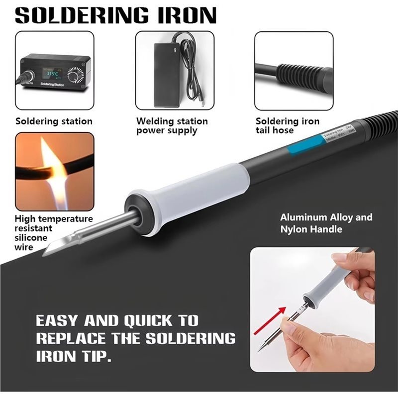 B03C-T12 Digital Soldering Sta - đánh giá và giá Soldering Station T12 Oled